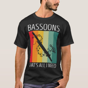 Bassonist Quote voor Bassoon Orkest en Bassoon T-shirt