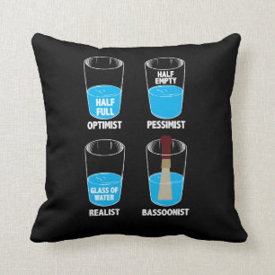 Bassonist Water Orchestra Musician Bassoon Gift Kussen