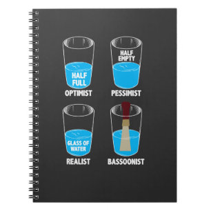 Bassonist Water Orchestra Musician Bassoon Gift Notitieboek