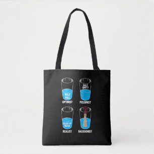 Bassonist Water Orchestra Musician Bassoon Gift Tote Bag