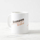 Bassoon Babe Koffiemok (Voorkant links)