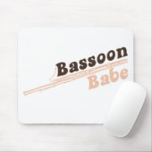 Bassoon Babe Muismat (Met muis)
