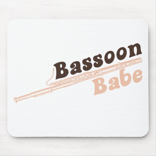 Bassoon Babe Muismat (Voorkant)