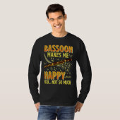 Bassoon Bassoonist Instrument Woodwind Player 2 T-shirt (Voorkant volledig)