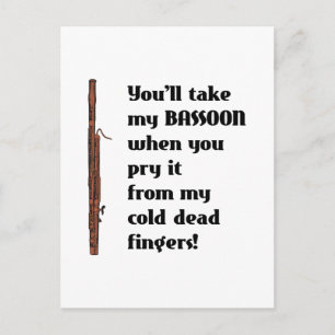 Bassoon Briefkaart