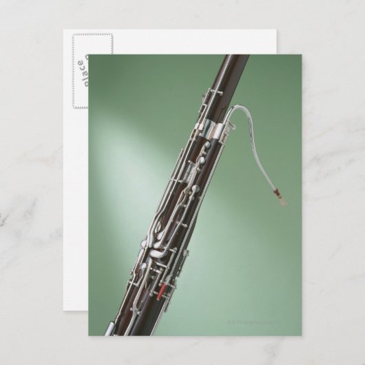 Bassoon Briefkaart (Voorkant / Achterkant)
