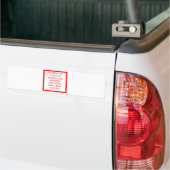 BASSOON BUMPERSTICKER (Op Truck)