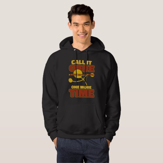 Bassoon Call it oboe one more time Hoodie (Voorkant volledig)