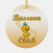 Bassoon Chick Keramisch Ornament (Voorkant)