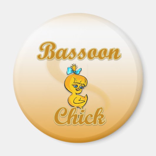Bassoon Chick Magneet (Voorkant)