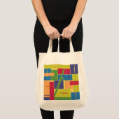 Bassoon Colorblokzak Tote Bag (Voorkant (product))