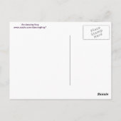 Bassoon Frog Briefkaart (Achterkant)