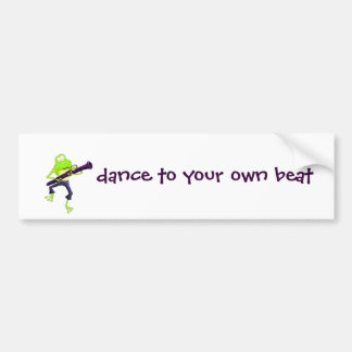 Bassoon Frog Bumpersticker