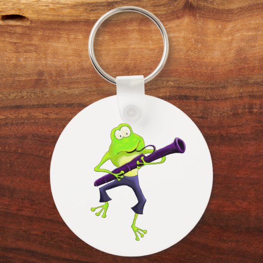 Bassoon Frog Sleutelhanger (Voorkant)