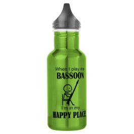 Bassoon Happy Place Waterfles