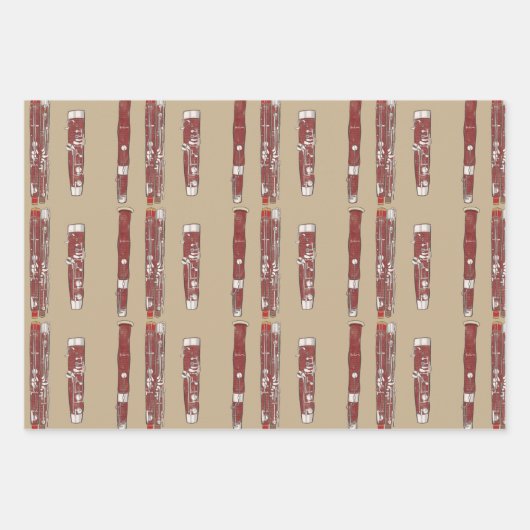 Bassoon Inpakpapier Vel (Voorkant 2)