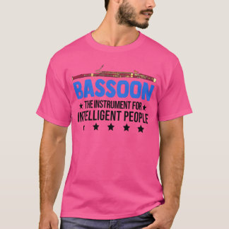 Bassoon Instrument For Smart People Bassoonist vin T-shirt
