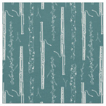 Bassoon Instrument Music Orchestra Band Craft Blau