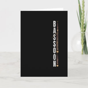 Bassoon Instrument Musician Music Kaart