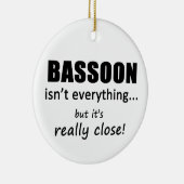 Bassoon is niet alles keramisch ornament (Rechts)