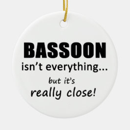 Bassoon is niet alles keramisch ornament