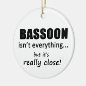 Bassoon is niet alles keramisch ornament (Links)