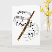 Bassoon Kaart (Gele Bloem)