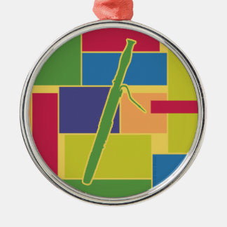 Bassoon Kleurblokken Ornament