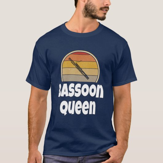 Bassoon koningin t-shirt (Voorkant)