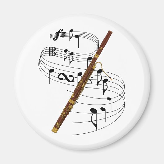 Bassoon Magneet (Voorkant)