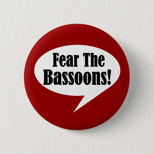 Bassoon Music Button (Voorkant)