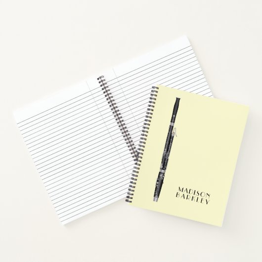 Bassoon muziekleraar notitieboek (Binnen)