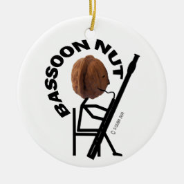 Bassoon Nut Keramisch Ornament