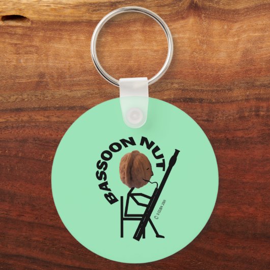 Bassoon Nut Sleutelhanger (Achterkant)