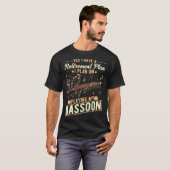 Bassoon Old Man Bassoon Player Grandpa T-shirt (Voorkant volledig)