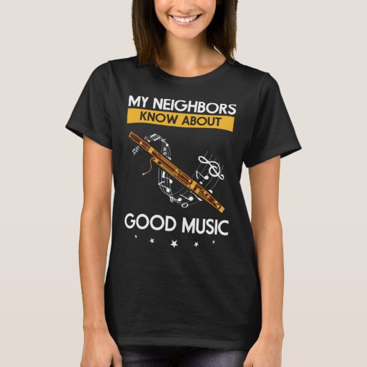 Bassoon Orchesta Quote for Bassoon Player 1 T-shirt (Voorkant)