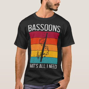 Bassoon Reed voor Bassonist en Bassoon Orchestra T-shirt