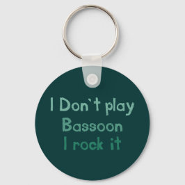 Bassoon Rock It Sleutelhanger