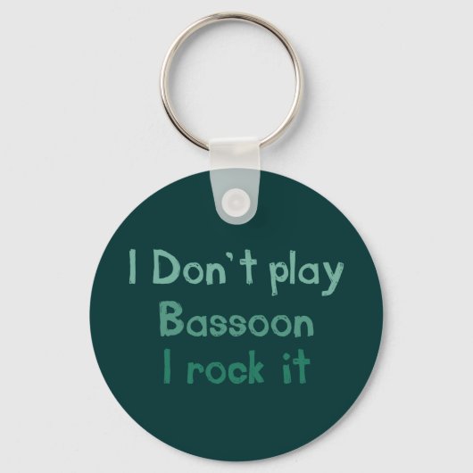 Bassoon Rock It Sleutelhanger (Voorkant)