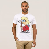 Bassoon speler Mannen T-shirt (Voorkant volledig)