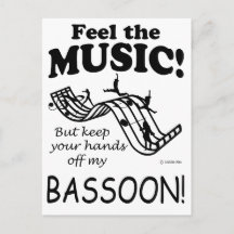 Bassoon voelt de muziek