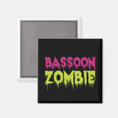 Bassoon Zombie Magneet (Voorkant / Achterkant)