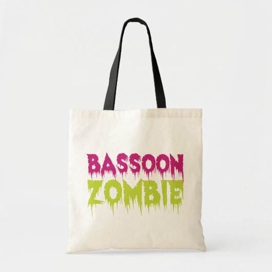 Bassoon Zombie Tote Bag (Voorkant)