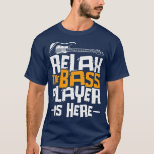 Basspeler Instrument Basgitaar Bassist  T-shirt