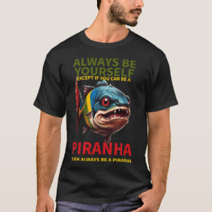 Bassquatch grappige baars vissen bigfoot sasquatch t-shirt