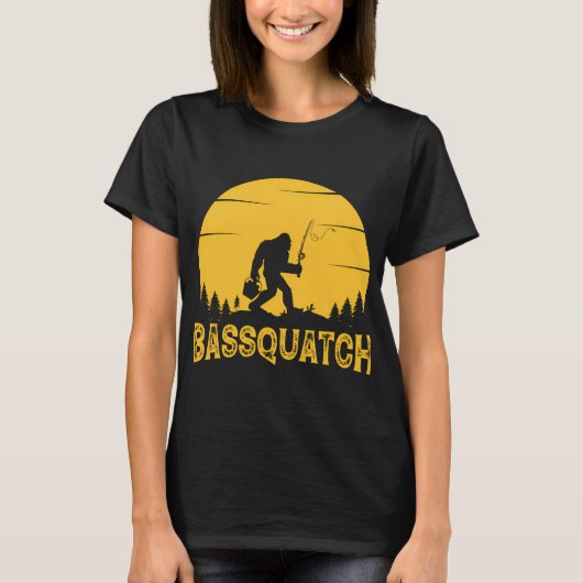 Bassquatch T-shirt (Voorkant)