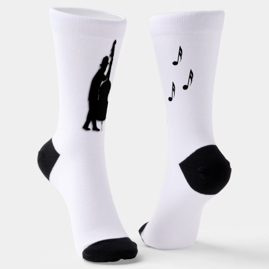 Bassspeler Musicus Sokken (Gebogen)