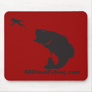 BASStard Vissen Mousepad Muismat