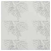 Basswood Bladeren Stof (Swatch)