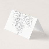 Basswood Leaves Card Kaart (Voorkant)